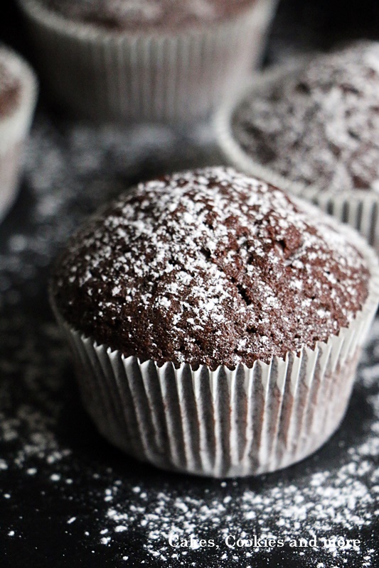 Resteverwertung - Rezept für Schokoladenmuffins - Cakes, Cookies and more
