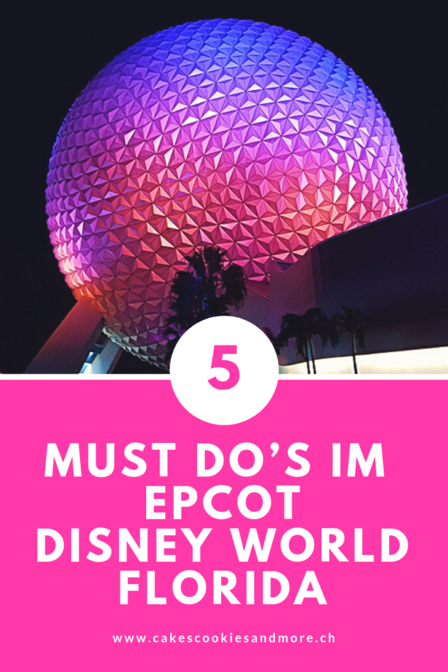 5 Must Do's im Epcot Disney World Florida - Tipps und Information zum Epcot