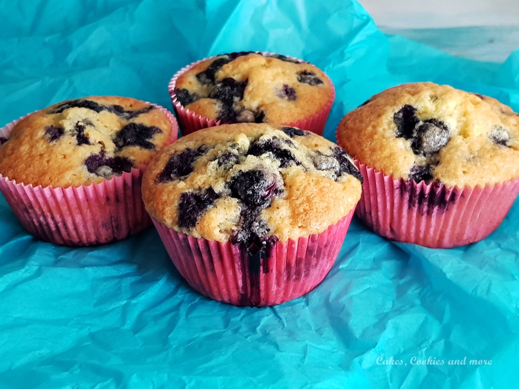 Heidelbeer-Muffins - Cakes, Cookies and more
