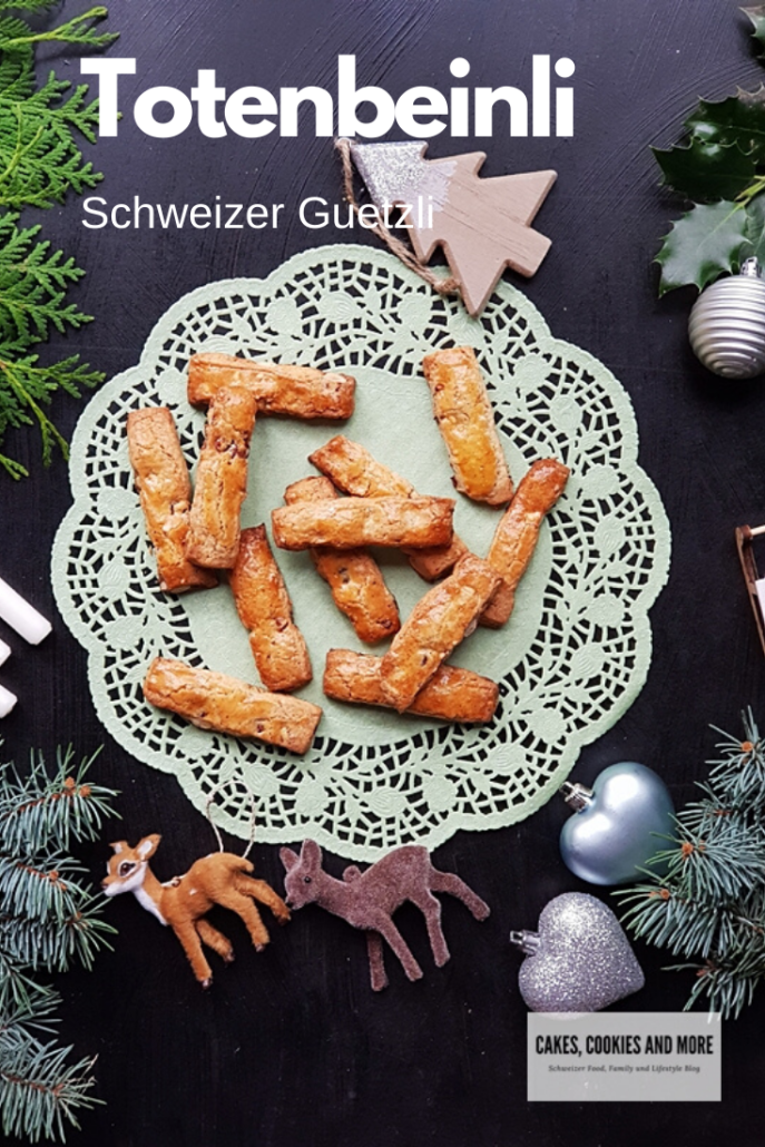 Totenbeinli - ein Schweizer Rezept für Weihnachtsgebäck mit Haselnüssen