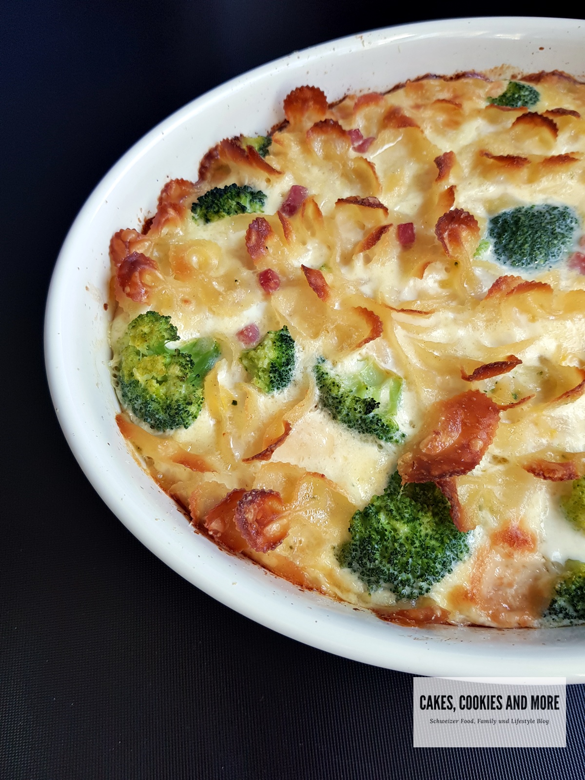 Teigwaren-Auflauf - einfache Resteverwertung - Cakes, Cookies and more