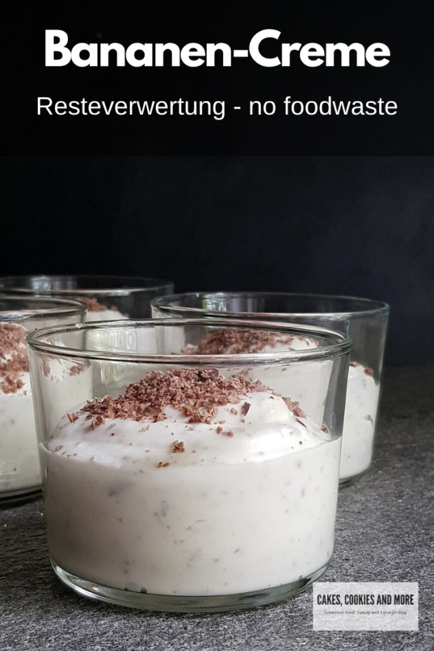 Bananen-Quark-Creme mit Schokolade - Cakes, Cookies and more Bananen-Quark-Creme mit Schokolade - Cakes, Cookies and more