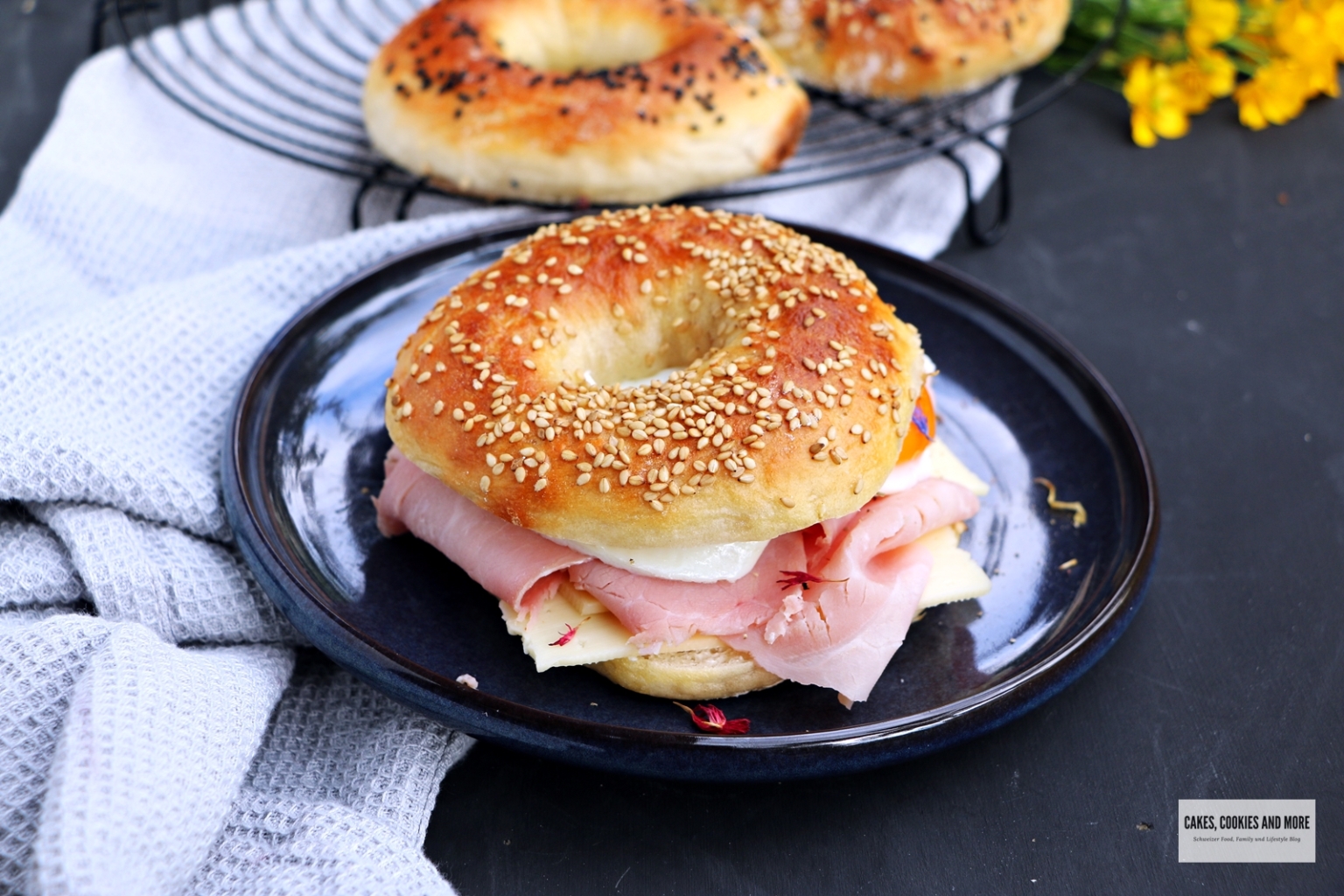 Sandwich Bagels Cakes, Cookies and more