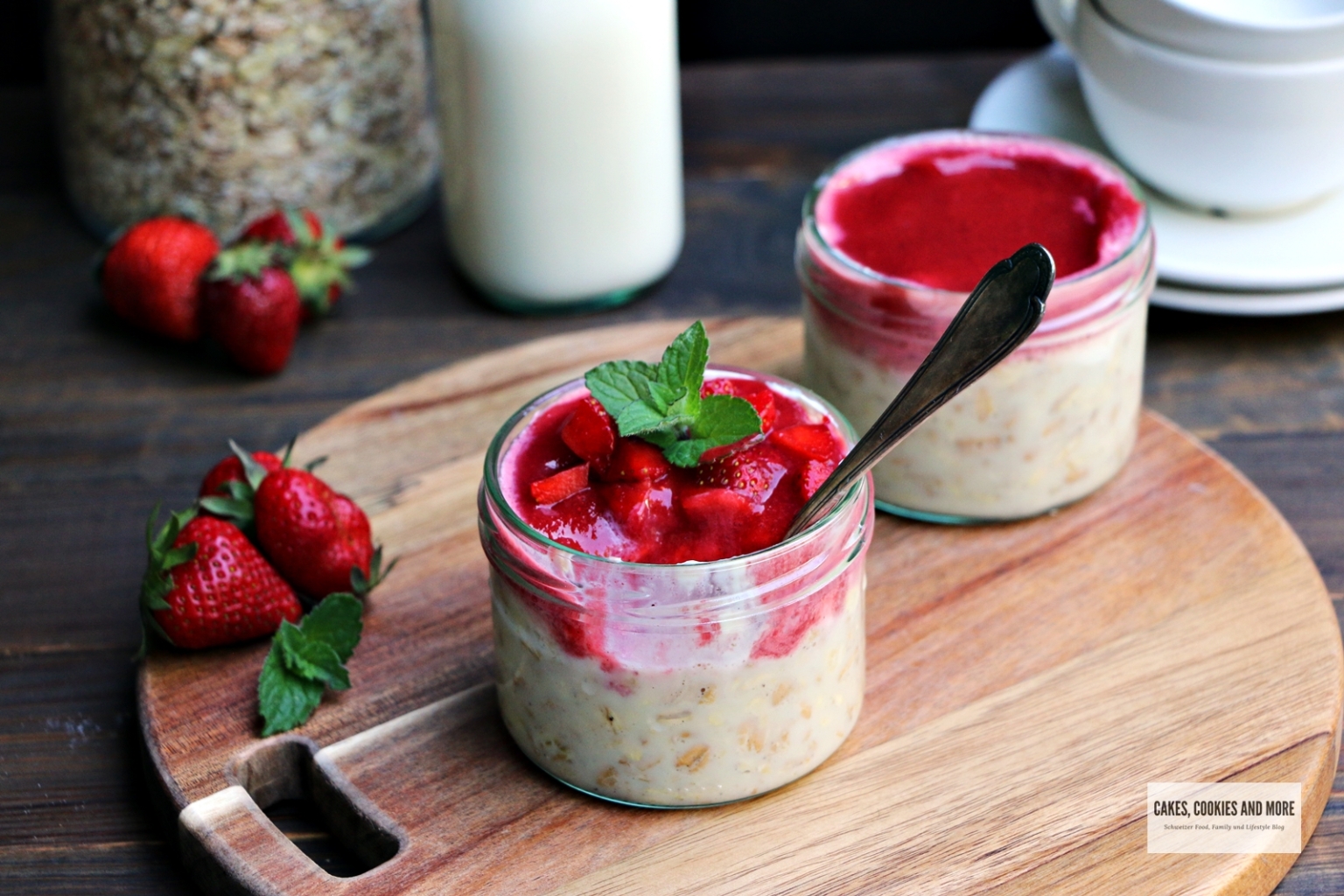 Cheesecake Overnight Oats Cakes, Cookies and more