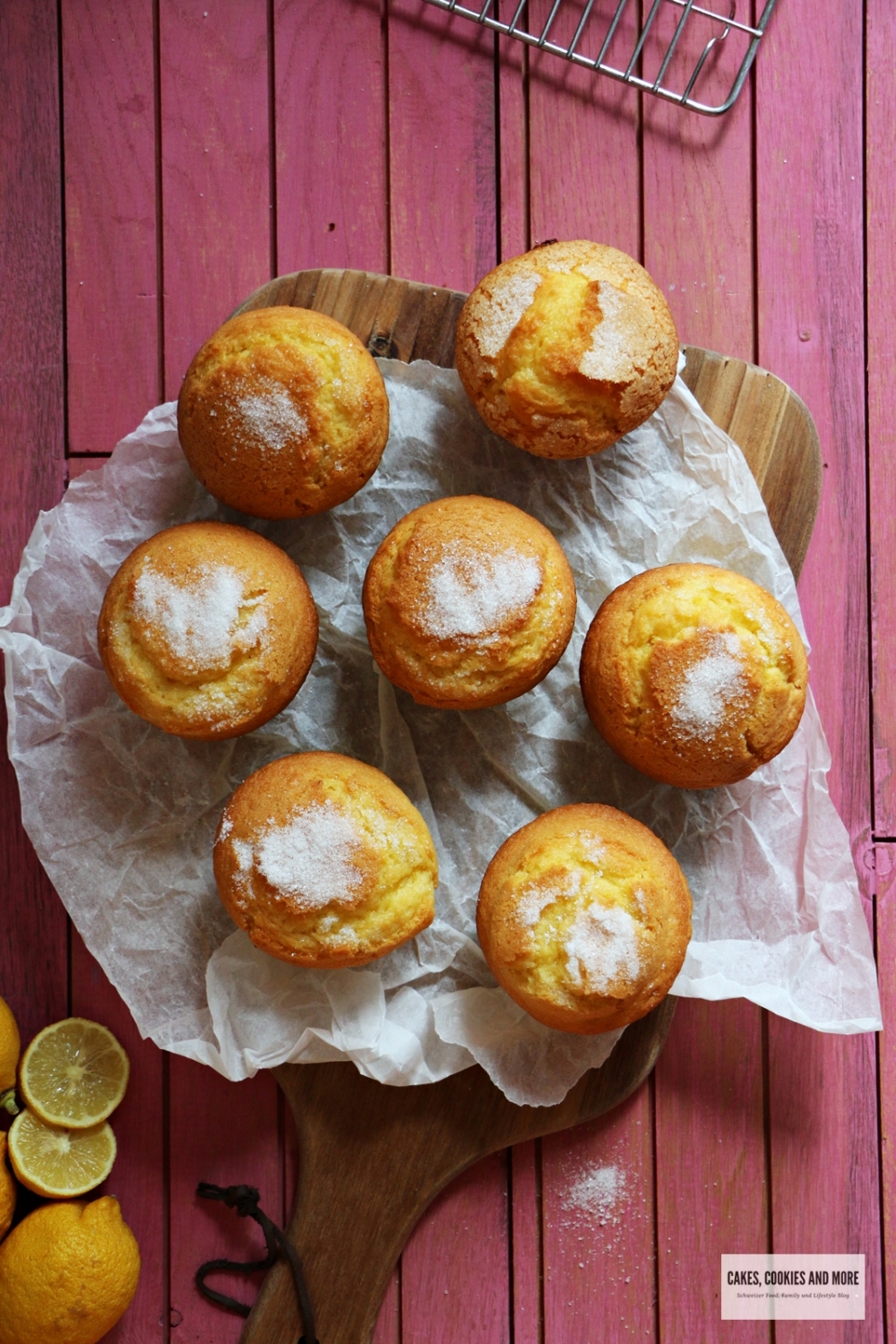 Over the Top Magdalenas - spanische Zitronenmuffins im Bakery Style ... Over the Top Magdalenas - spanische Zitronenmuffins im Bakery Style ...