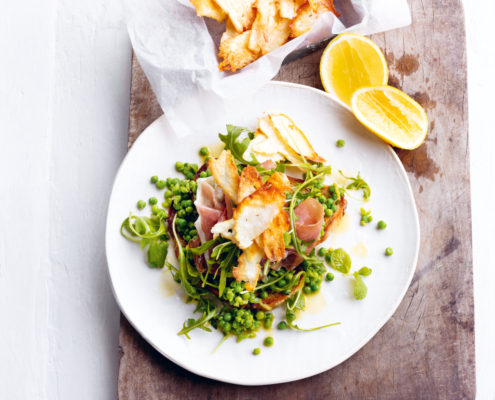 Erbsen-Schinken-Salat To easy Donna Hay ISBN: 978-3-03902-279-3