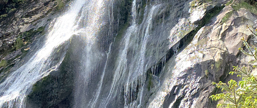 Wasserfall in Irland