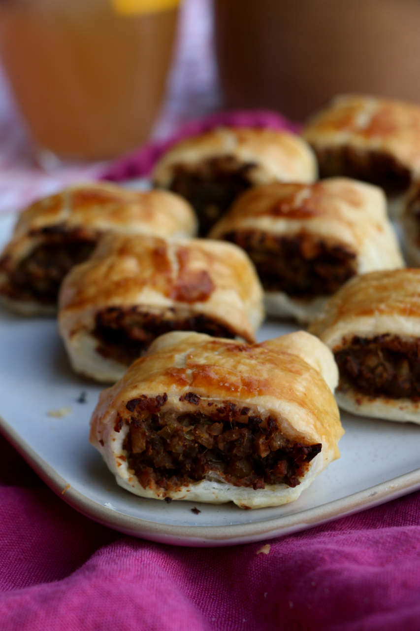Vegane Pilzweggen