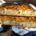 Focaccia mit Übernachtgare im Anschnitt